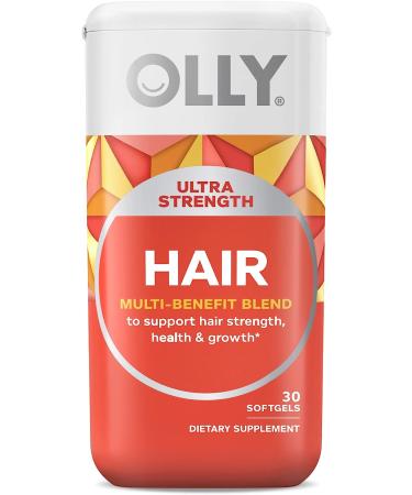 OLLY Hair Ultra Softgels Supports Healthy Hair Growth - 30 softgells