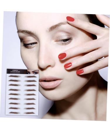 FOMIYES 8 Pcs Eyebrow Stickers Blush Makeup Make up Kit Eyebrown Sticker Eyebrow Tool 6d Water Proof Shaper - Buy Online on GoSupps.com