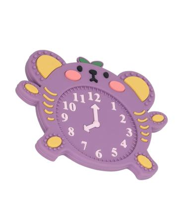 Gum Relief Teething Toy - Soft Silicone Alarm Clock Shape for Travel - Type 1 - Buy Online on GoSupps.com