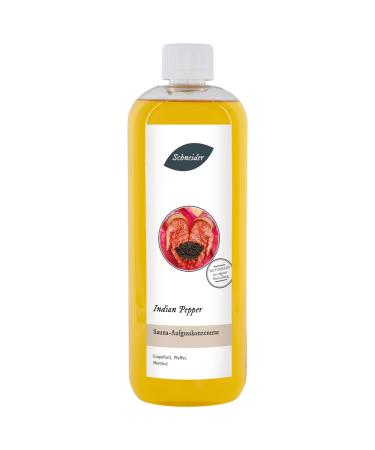 Sauna supplies Schneider-Sauna infusion Indian Pepper 1000 ml Contents-spicy-intensive infusion concentrate with menthol Indian Pepper 1000ml