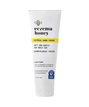 ECZEMA HONEY Oatmeal Hand Cream - Natural Hand & Body Lotion for Eczema Rash Relief - Eczema Cream for Dry Itchy Sensitive & Irritable Skin (4 Oz)