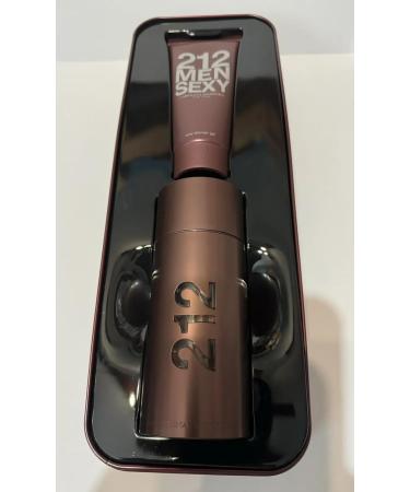 212 Men NYC by Caro'lina Herr'era 2pc Gift Set Tin 3.4 Fl Oz Eau De Toilette Spray + 3.4 Fl Oz Shower Gel - Buy Online on GoSupps.com