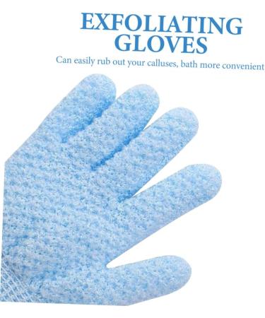 Healvian 4 Pcs Bath Scrub Gloves | Body Exfoliating Shower Scrubber Set - Buy Online on GoSupps.com