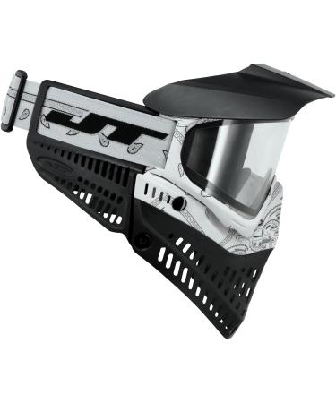 JT Proflex Goggles LE Bandana White with Clear and Smoke Lens - Top-Quality Eye Protection - Buy Online on GoSupps.com