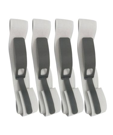 Catheter Leg Strap 4Pcs Catheter Leg Strap Anti Slip Fo_le_y Catheter Holder Urinary Legband Holder Catheter Tube Holder (4Pcs Fixation Strap)