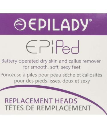 Epilady Callus Remover Replacement Heads  Transparent