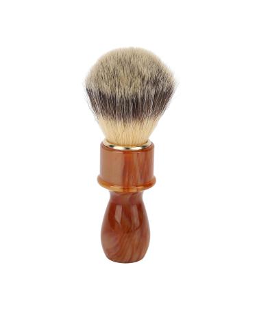 Beard Shaving Brush - Ergonomic Resin Handle & Soft Bristles | Portable Facial Care Tool for Home Salon - Buy Online on GoSupps.com