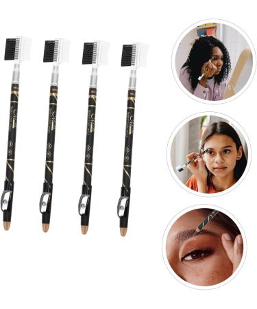 Didiseaon 32 Pcs Two-in-one Eyebrow Pencil Pull Line Eyebrow Pencils Drawing Woman 2 in 1 Wooden Eyebrow Comb - Buy Online on GoSupps.com