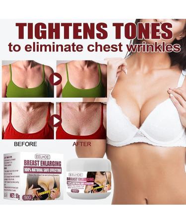 ZHOUJIE Enhancement Cream 50g Chest Care Firming Lifting Fast Growth Enlargement Cream Big Bust Body to Create Bigger Fuller Firmer and More Breasts - Buy Online on GoSupps.com