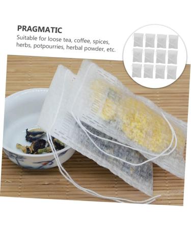 Alipis 300 Pcs Tea Bag Loose Leaf Tea Filters Tea Infuser Soup Bag Tea Filter Bags Tea Draw The Line 5X7CMx3pcs Whitex3pcs - Buy Online on GoSupps.com