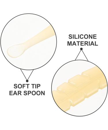 OATIPHO 2pcs Soft Ear Cleaners Gentle Earwax Remover Tools for Adults Portable Ear Care Utensils for Travel Home and Office Use - Buy Online on GoSupps.com