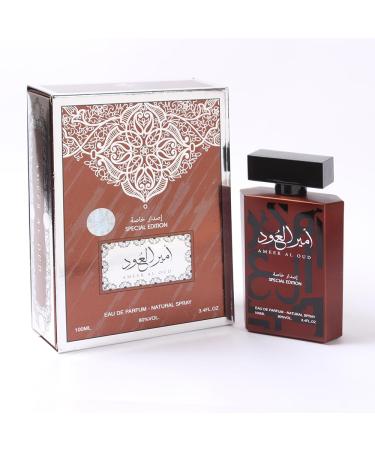 Almas Perfumes Ameer Al Oud Special Edition - Unisex Spray - 3.4 Fl Oz (100 ml) of Long Lasting Aroma - Luxurious Scent of Arabia Prince of Oudh special edition - Buy Online on GoSupps.com