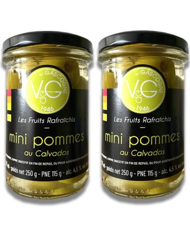 Mini Apples in Calvados Syrup, 2x250g