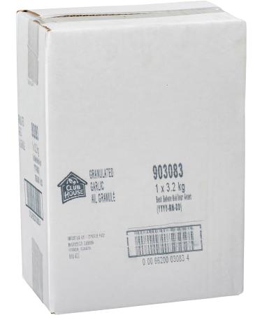 Club House Quality Natural Herbs & Spices GARLIC GRANULATED 3.2kg (pack of 1) - Buy Online on GoSupps.com