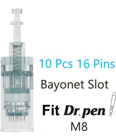 Shop Dr. Pen Ultima M8 Microneedling Pen Cartridges - 16 Pins (10 Pack) for Flawless Skin | International Shipping Available - Buy Online on GoSupps.com
