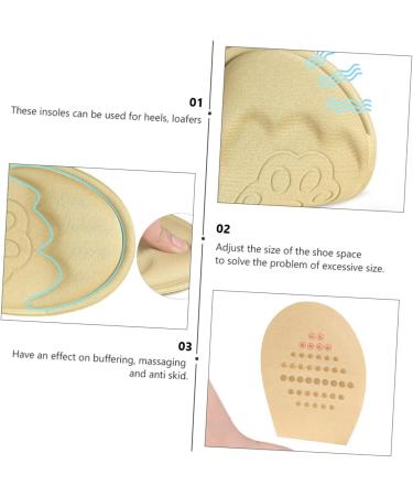 Mobestech 12 Pairs Forefoot Metatarsal Sleeve Pads for Men & Women - Comfort Gel Insoles & Bunion Relief - Buy Online on GoSupps.com