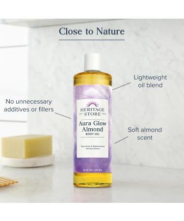 HERITAGE - Aura Glow Skin Lotion Almond - 16 fl. oz. (480 ml) - Buy Online on GoSupps.com
