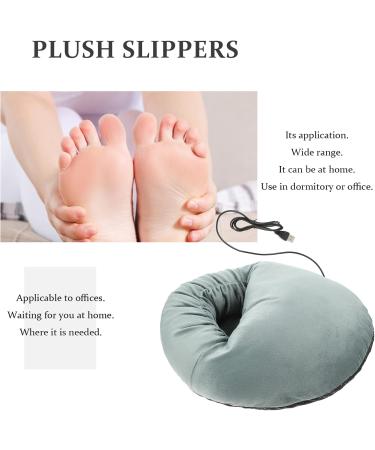 Exceart Electric Foot Warmer Pillow - USB Heating Tool for Winter Comfort | Plush Hand-Warming Shoes & Cushions - Buy Online on GoSupps.com