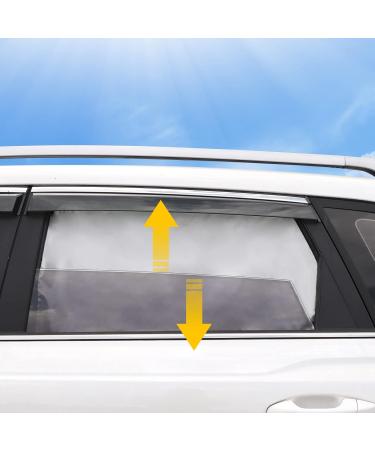 Lechin Magnetic Sun Protection Car Baby Curtain - UV & Heat Shield for Children - 2 Pieces for Side & Rear Windows - Buy Online on GoSupps.com
