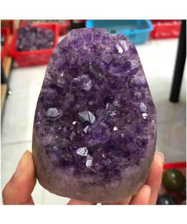 Crystal Rough Stone Natural Purple Crystal Cluster Natural Uruguay Amethyst cave Decoration Balance Gemstone Decoration - Buy Online on GoSupps.com