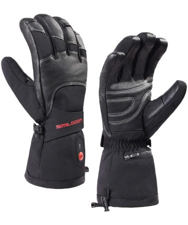 Smilodon Heated Gloves Unisex Rechargeable Battery Powered Electric Heating Glove - SMG01 - X-Large