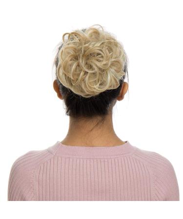 Tess Hair Part Dutt - Blonde Mix Hair Tie for Wavy Updos | Small Hairstyles | Shop Internationally - Buy Online on GoSupps.com