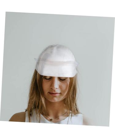 FRCOLOR Dyeing Cap Hair Dyeing Decolorante Para Tools Colouring Colour Caps Metal Cap Frosting Hair Bleaching Cap Marking Salon Silicone Dye Cap Hair Colour Baked Oil Cap Main White - Buy Online on GoSupps.com