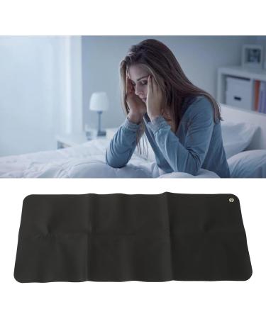 Large Black Grounding Mat for Pain Relief & Improved Sleep - Durable Anti-Static Design for Older Feet - Buy Online on GoSupps.com