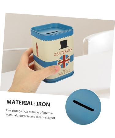 Beaupretty Razor Blade Storage Box - 2-Pack Vintage Blue Container for Blades & Waste Disposal - 7.6cm x 7.6cm - Buy Online on GoSupps.com