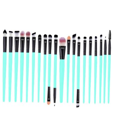 Baluue 60 Pcs Eyeliner Eyeshadow Brush Kit Eyeshadow Tools Eyelash Eye Shadow Brush Makeup Brush Kit