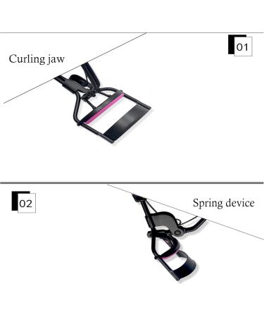 High-Quality Eyelash Pliers & Curler with Silicone Pads - Pain-Free Perfectly Curved Lashes | 6 Refill Pads Included - International Shipping - Buy Online on GoSupps.com