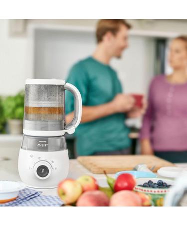 Philips Avent 4-in-1 Healthy Baby Food Maker - Model SCF883/01 - Buy Online on GoSupps.com