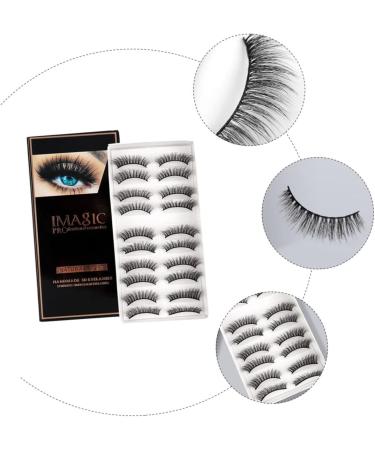 30 Pairs Fake Eyelashes Fake Lashes False Eyelashes Natural False Lashes Makeup Cosmetic Drama Lashes Fake Fur Lashes Natural Eyelashes Dense Eyelashes Thick Eyelash Chemical Fiber Healeved - Buy Online on GoSupps.com