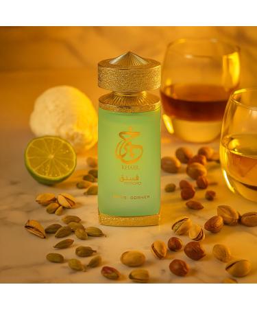 Paris Corner | Khair Pistachio Perfume Oil 0.84 Fl Oz | Concentrated Gourmand Perfume Oils for Women & Men | Luxurious Jasmine & Pistachio Perfumes Oil | Alcohol and Paraben Free Khair Pistachio Oil - Buy Online on GoSupps.com