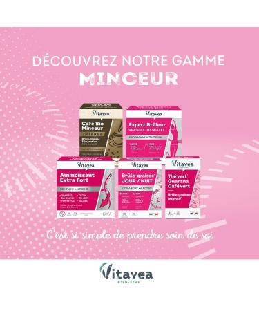 VITAVEA BIEN-ETRE - Pr paration minceur Expert Br leur graisses install es et Ventre plat - Programme Intensif 24h Jour / Nuit - Guarana Menthe poivr e Chrome - 20 sachets - Fabriqu en France Expert Br le graisses Ventre plat et Capteur de sucres - Buy Online on GoSupps.com