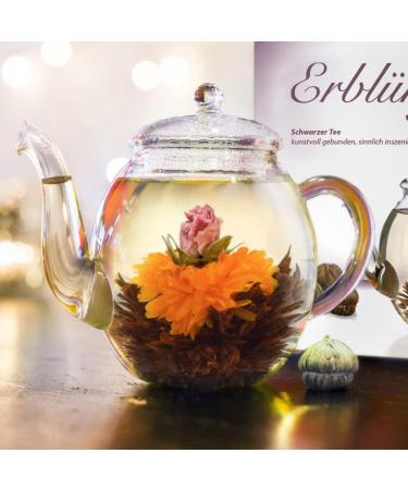 Creano Fleurs de Th Noirs 6 pcs Coffret D couverte pour s'initier Th Noir de Qualit Sup rieure avec diff rentes fleurs Cadeau pour amateurs - Buy Online on GoSupps.com