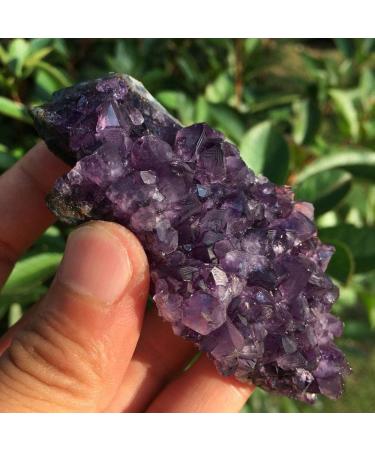 Natural Crystal Rough Natural Amethyst Quartz Crystal Cluster Specimen Healing 110-120g - Buy Online on GoSupps.com