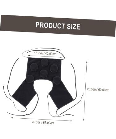 Shop Homsfou Moxibustion Box - Smoke-Free Cotton Covers & Moxa Sieve for Neck & Shoulders - Buy Online on GoSupps.com