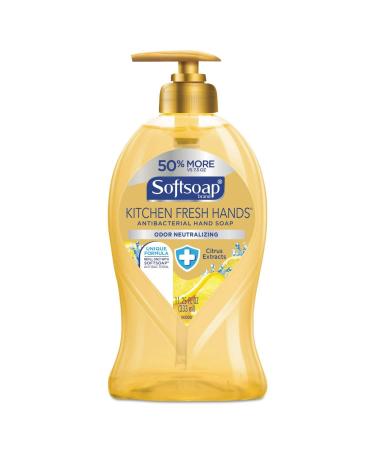 Softsoap Antibacterial Hand Soap Citrus 11 1/4 oz Pump Bottle 6/Carton Citrus 1 Count (Pack of 6)