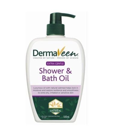 Extra Gentle Shower and Bath Oil 500mL - Soothing Hydration for All Skin Types | International Shipping Available - Buy Online on GoSupps.com