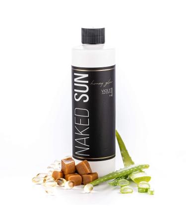 Naked Sun Honey Glow Violet 8oz Spray Tan Solution - Airbrush Sunless Self Tan - Buy Online on GoSupps.com