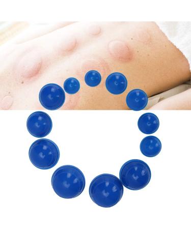Shop Cupping Therapy Set - Blue Silicone Cups for Muscle Pain Relief | Massage & Health Care Solutions - Buy Online on GoSupps.com