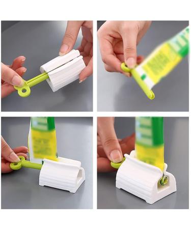 Tube Toothpaste Squeezer Toothpaste Squeezer Manual Toothpaste Squeezer Rolling Tube Toothpaste Squeezer Vertical Toothpaste Squeezer Stand Rotate Toothpaste Dispenser Toothpaste Seat Holder Blue/Gre Blue(2pcs)+green(2pcs)+red(2pcs) - Buy Online on GoSupps.com