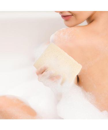 NOLITOY Natural Loofah Sponge - Exfoliating Body Scrubber for Men & Women | Egyptian Luffa for Bath & Shower - Buy Online on GoSupps.com