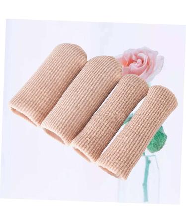 Silicone Toe Cushion Sleeve - 4pcs Toe Protector Set - Buy Online on GoSupps.com