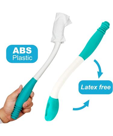 Kirimon Long Reach Toilet Wiping Aid for Limited Mobility - Bottom Buddy for Elderly, Pregnancy & Disabilities - Buy Online on GoSupps.com
