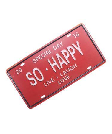 Artibetter Iron Painting Metal Signs Vintage Signs for Antique Signs Three-dimensional The Sign Tin Tin Signs