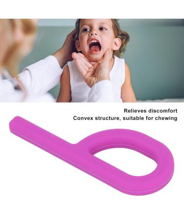 P-Shaped Sensory Cubes | Silicone Oral Engine Chewing Tool for Kids | Ergonomic Purple Stimulation Toys - Buy Online on GoSupps.com