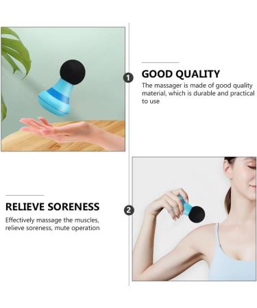 FRCOLOR Mini Fascia Massage Device - Portable Muscle Massager for Body Relaxation | 2 Pack - Buy Online on GoSupps.com
