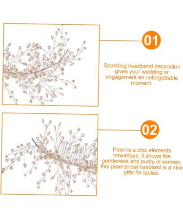 Beatifufu Braided Pearl Hair Comb Bridal Hair Accessories Wedding Headpiece for Bride Pearls Hair Comb Wedding Hair Comb Bridal Hair Comb Bride Hair Comb Wedding Hair Accessories - Buy Online on GoSupps.com